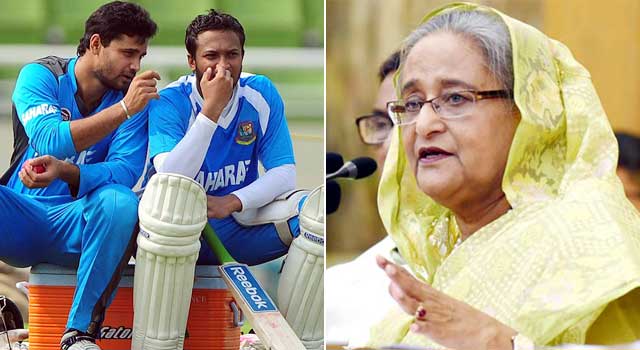 প্রধানমন্ত্রীর মুখেও মাশরাফি-সাকিবের নির্বাচন