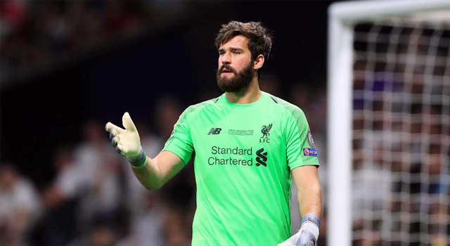 অ্যাথলেটিকোর বিপক্ষে খেলা হচ্ছে না অ্যালিসনের