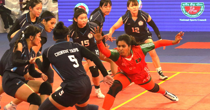 হাড্ডাহাড্ডি লড়াই শেষে হারলো বাংলাদেশ, ফাইনালে চাইনিজ তাইপে