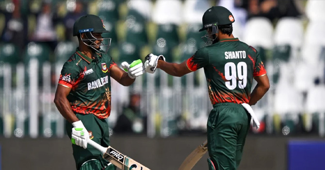 আবারও হতাশার ব্যাটিং, ২৩৬ রানের থামলো বাংলাদেশ