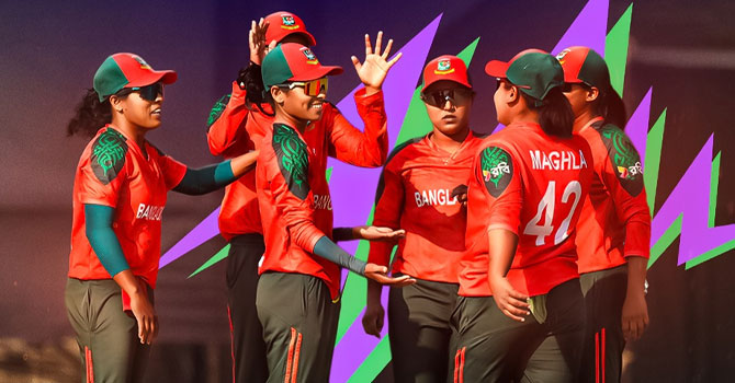 নারী টি-টোয়েন্টি বিশ্বকাপ খেলা নিশ্চিত করলো বাংলাদেশ