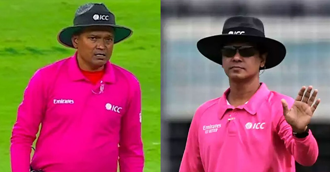 টি-টোয়েন্টি বিশ্বকাপে বাংলাদেশের দুই আম্পায়ার