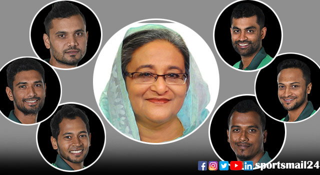 প্রধানমন্ত্রীর জন্মদিনে টাইগারদের অভিনন্দন