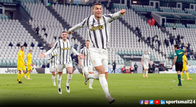 অপ্রতিরোধ্য রোনালদোর জোড়া গোলে জুভেন্টাসের জয়