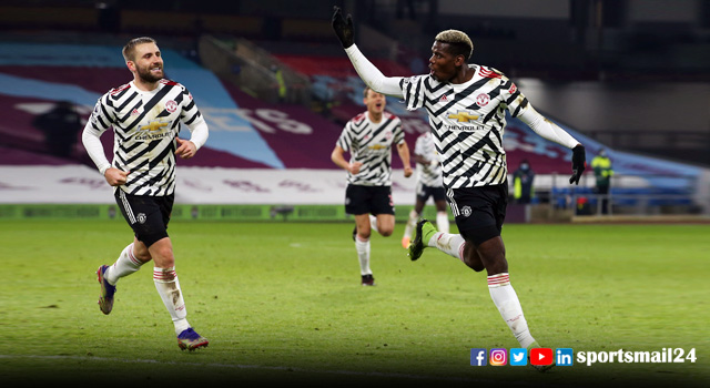 বার্নলির বিপক্ষে ইউনাইটেডের কষ্টার্জিত জয়