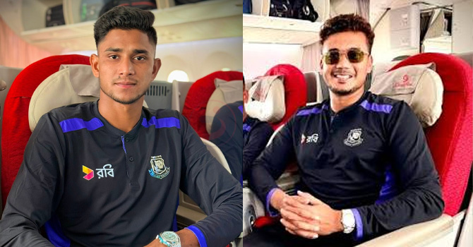দলের আগেই অস্ট্রেলিয়া গেলেন নাহিদ-তাসকিন