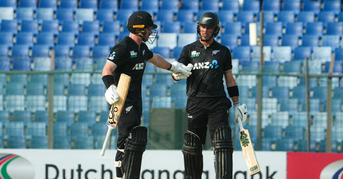 বাংলাদেশকে ১৮৩ রানের লক্ষ্য দিলো নিউ জিল্যান্ড