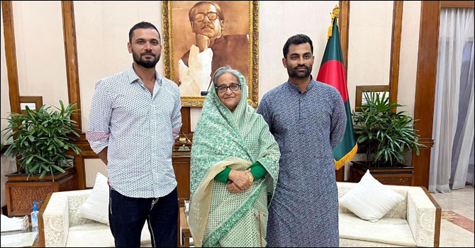 প্রধানমন্ত্রীর সাক্ষাৎ শেষে অবসর ভেঙে ফিরলেন তামিম