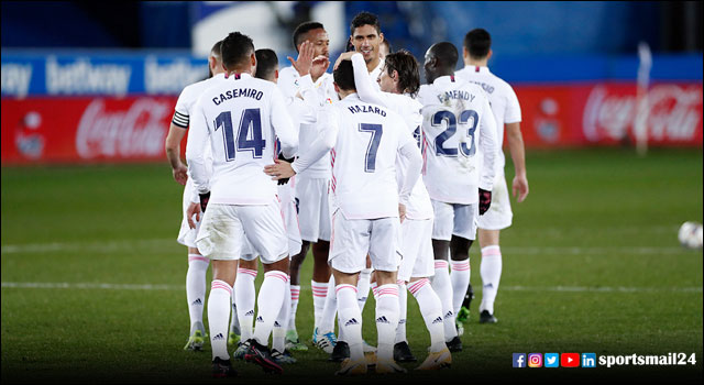 রিয়ালের গোল উৎসব