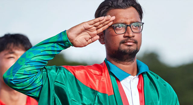 সোনার ছেলে রোমান সানার আবারও স্বর্ণ জয়