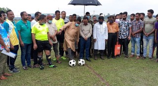 শায়েস্তাগঞ্জে বঙ্গবন্ধু গোল্ডকাপ ফুটবল টুর্নামেন্ট