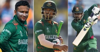 শীর্ষস্থান হারালেন সাকিব, অবনতির লিস্টে লিটন-শান্ত