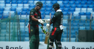 শান্তর সেঞ্চুরি, নিউ জিল্যান্ডকে ২৬৬ রানের লক্ষ্য দিলো বাংলাদেশ