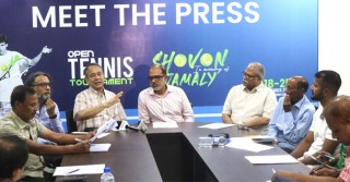 ‘শোভন জামালী’র স্মরণে টেনিস টুর্নামেন্ট