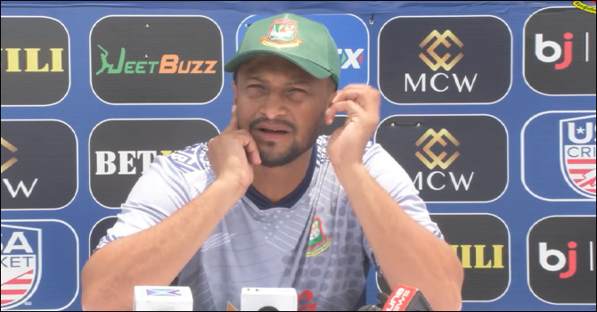 ভালো খেলতে না পারার কারণ জানেন না সাকিব
