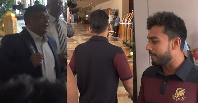 ক্রিকেটারদের সাথে বৈঠকে বিসিবি সভাপতি