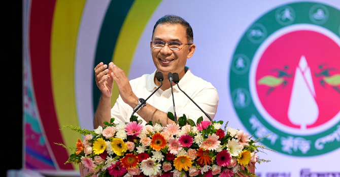 নতুন কুঁড়ি স্পোর্টস উদ্বোধন করলেন প্রধানমন্ত্রী তারেক রহমান