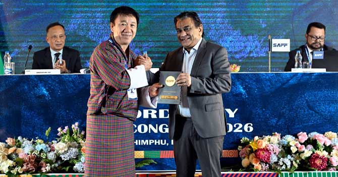 বিনা প্রতিদ্বন্দ্বিতায় আবারও সাফ সভাপতি হলেন কাজী সালাহউদ্দিন