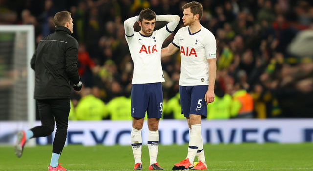 ঘরের মাঠে ট্রাইব্রেকার ভাগ্যে টটেনহ্যামের বিদায়