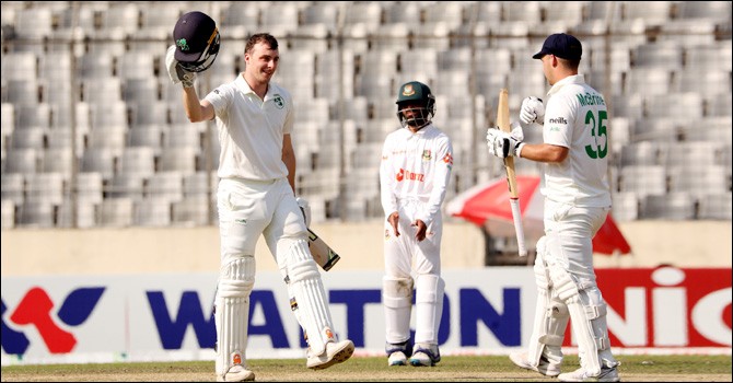 Ireland trail Bangladesh by 131 runs in second innings