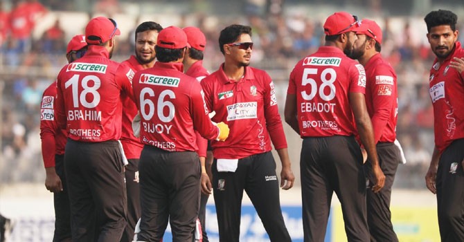 Barishal dash Khulna's play off hope