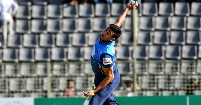 Taskin to regain fitness before England series