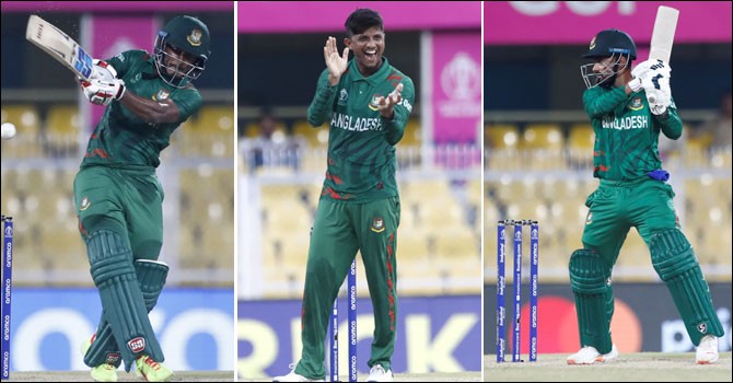 Tigers beat Sri Lanka by 7 wickets in first warm up game
