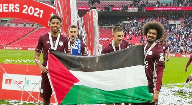 শিরোপা জয়ের মঞ্চে  ফিলিস্তিনের কথা মনে করালেন ‘বাংলাদেশি’ হামজা