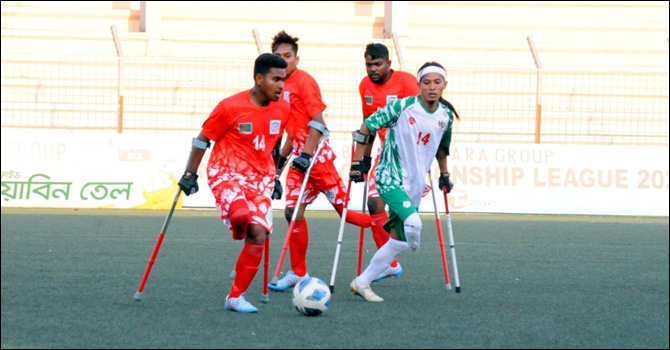 অ্যাম্পুটি ফুটবল: ইন্দোনেশিয়ার বিপক্ষে বাংলাদেশের বড় পরাজয়