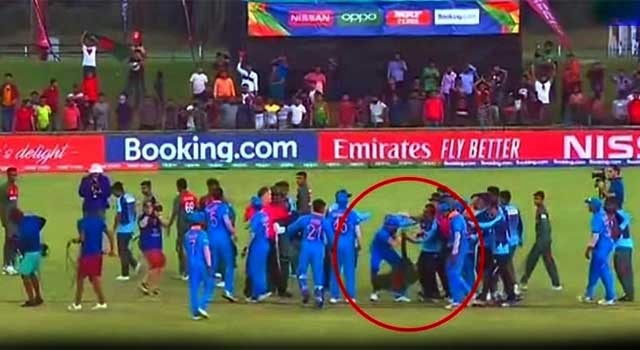ফাইনাল শেষে ধাক্কাধাক্কি, পাঁচজনকে বড় শাস্তি