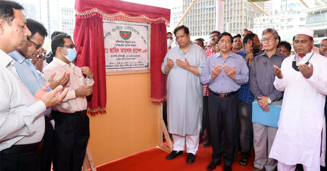 শত কোটি টাকায় বঙ্গবন্ধু জাতীয় স্টেডিয়াম আধুনিকায়নের ভিত্তিপ্রস্থর স্থাপন