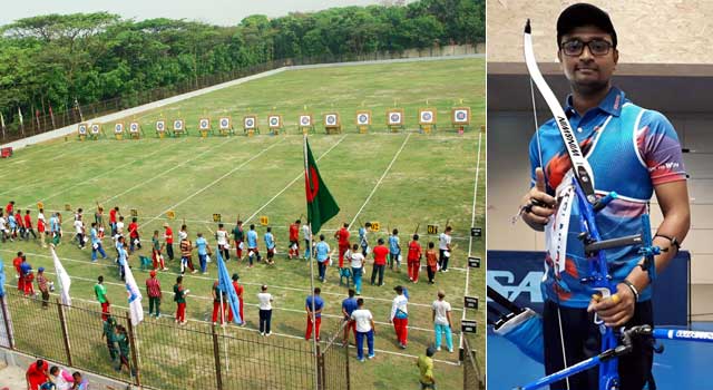 বাংলাদেশের ব্রোঞ্জ জয়, রিকার্ভ এককে প্রথম রুমান সানা