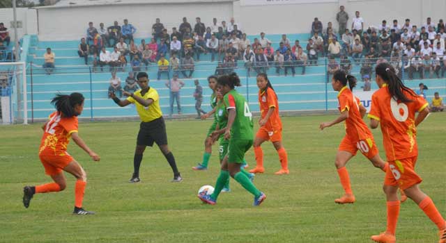 ভুটানকে হারিয়ে সাফের সেমিতে বাংলাদেশের নারীরা