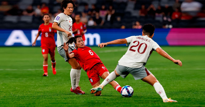 চীনের বিপক্ষে লড়াই করে হারলো বাংলাদেশ