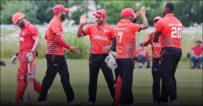 প্রথমবারের মতো টি-টোয়েন্টি বিশ্বকাপে কানাডা