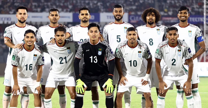 ফিফা র‌্যাংকিংয়ে বাংলাদেশ-ভারত-পাকিস্তানের অবনতি