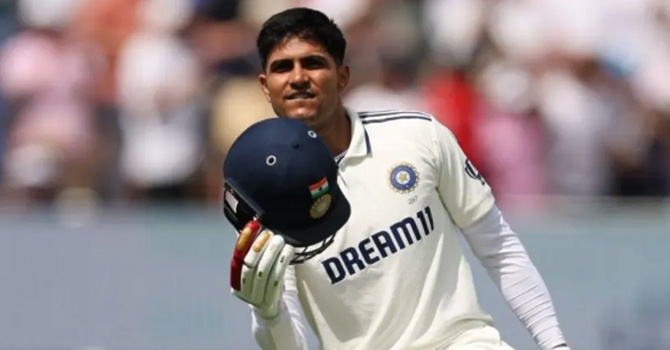 চতুর্থবারের মতো আইসিসির মাস সেরা গিল