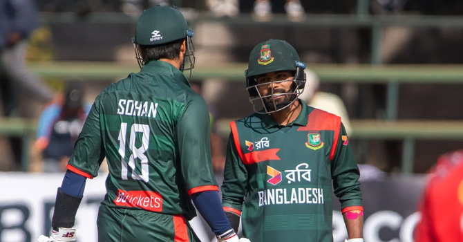 রানার রেকর্ড গড়া ম্যাচেও জিম্বাবুয়ের কাছে বাংলাদেশের লজ্জার হার