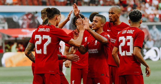 নুনেজের এক হালি গোলে লিভারপুলের বড় জয়