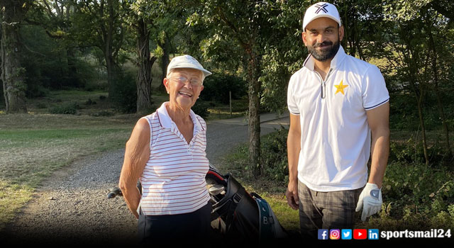 বয়স্ক নারীর সাথে হাসিমাখা ছবিটিই কাল হচ্ছিলো হাফিজের