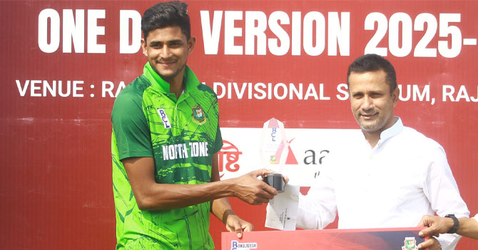 লো স্কোরিং ম্যাচে নর্থ জোনের ৬ উইকেটে জয়