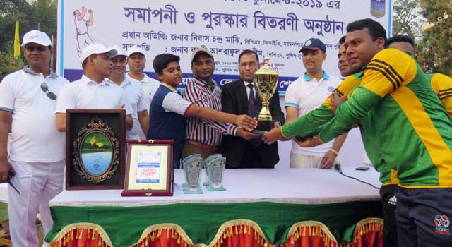 নেত্রকোনা পুলিশকে হারিয়ে চ্যাম্পিয়ন জামালপুর পুলিশ