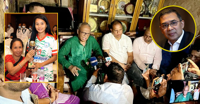 ঋতুপর্ণার অসুস্থ মায়ের পাশে তারেক রহমান