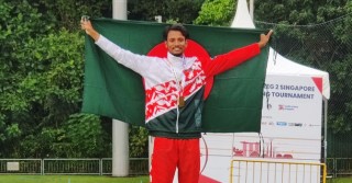 এশিয়া কাপ আর্চারিতে স্বর্ণ জিতলেন বাংলাদেশের আলিফ