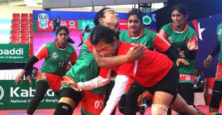 নেপালের বিপক্ষে কাবাডি সিরিজ জিতলো বাংলাদেশের মেয়েরা