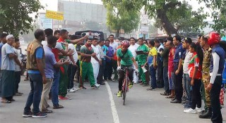 কুড়িগ্রামে ৪০তম জাতীয় সাইক্লিন প্রতিযোগিতা শুরু