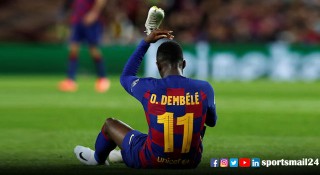 আবারও হ্যামস্ট্রিং ইনজুরিতে ডেম্বেলে