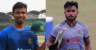 পারভেজ-তানভীরের অভিষেক, ফিল্ডিংয়ে বাংলাদেশ