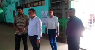রাজশাহী জেলা ক্রীড়া সংস্থার স্থাপনা পরিদর্শনে ক্রীড়া মন্ত্রণালয়ের উপ-সচিব