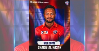 গ্লোবাল সুপার লিগে দুবাই ক্যাপিটালসের হয়ে খেলবেন সাকিব